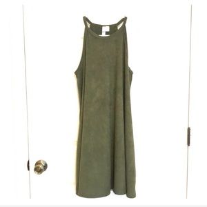 Francesca’s Suede Dress